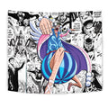 Mr. 2 Bon Kurei Tapestry Custom One Piece Anime Manga Room Wall Decor 1 - PerfectIvy