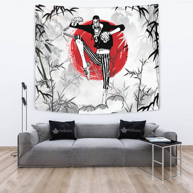Mr. 2 Bon Kurei Tapestry Custom One Piece Anime Room Decor 2 - PerfectIvy