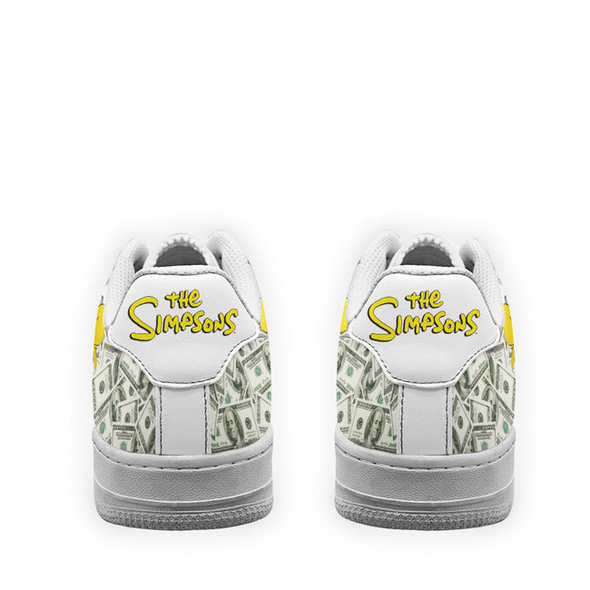 Mr.Burns Sneakers Custom Simpson Cartoon Shoes 4 - PerfectIvy