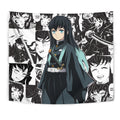 Muichiro Tokito Tapestry Custom Demon Slayer Anime Manga Room Decor 1 - PerfectIvy