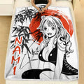 Nami Blanket Custom One Piece Manga Anime Bedding 2 - PerfectIvy