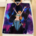 Nami Blanket Fleece Galaxy One Piece Anime Bedding Room 1 - PerfectIvy