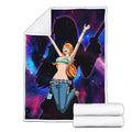 Nami Blanket Fleece Galaxy One Piece Anime Bedding Room 4 - PerfectIvy