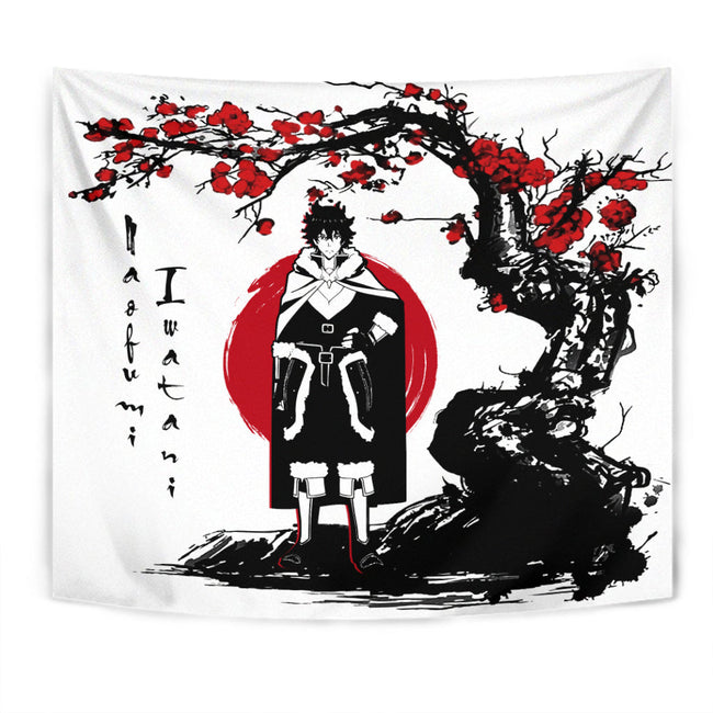 Naofumi Iwatani Tapestry Custom Japan Style The Rising of the Shield Hero Anime Home Wall Decor For Bedroom Living Room 1 - PerfectIvy