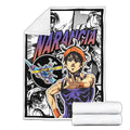 Narancia Ghirga Blanket Fleece Custom JJBA Anime Bedding 4 - PerfectIvy