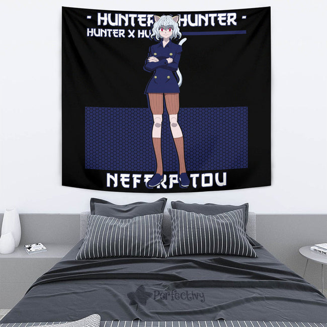 Neferpitou Tapestry Custom Hunter x Hunter Anime Home Decor 4 - PerfectIvy
