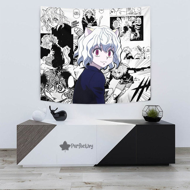 Neferpitou Tapestry Custom Hunter x Hunter Anime Mix Manga Room Decor 3 - PerfectIvy