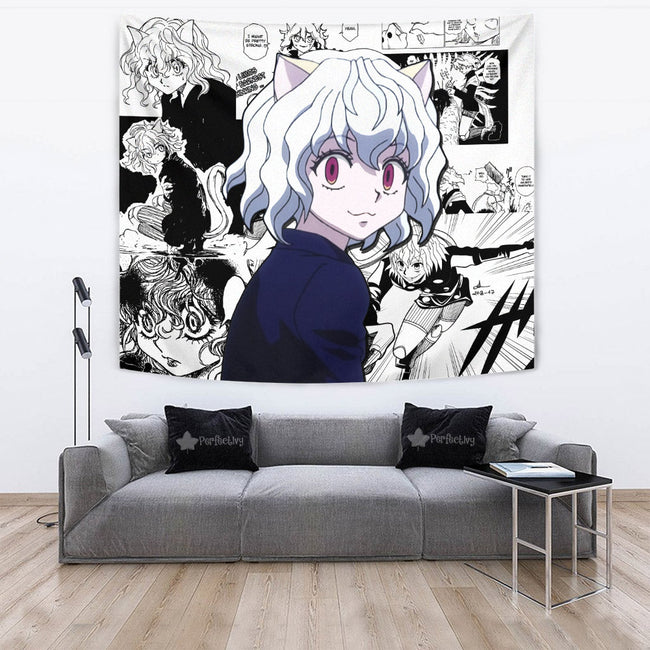 Neferpitou Tapestry Custom Hunter x Hunter Anime Mix Manga Room Decor 4 - PerfectIvy