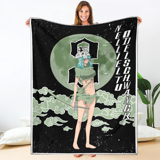 Nel tu Blanket Moon Cloud Custom Bleach Anime Bedding 1 - PerfectIvy