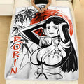 Nico Robin Blanket Custom One Piece Manga Anime Bedding 2 - PerfectIvy