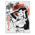 Nico Robin Blanket Custom One Piece Manga Anime Bedding 3 - PerfectIvy