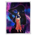 Nico Robin Blanket Fleece Galaxy One Piece Anime Bedding Room 3 - PerfectIvy