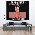 Nico Robin Tapestry Custom One Piece Anime Home Decor 2 - PerfectIvy