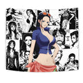 Nico Robin Tapestry Custom One Piece Anime Manga Room Wall Decor 1 - PerfectIvy