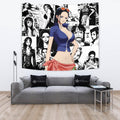 Nico Robin Tapestry Custom One Piece Anime Manga Room Wall Decor 4 - PerfectIvy