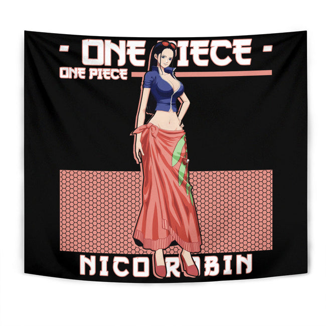 Nico Robin Tapestry Custom One Piece Anime Room Decor 1 - PerfectIvy