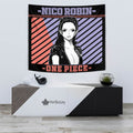 Nico Robin Tapestry Custom One Piece Anime Room Wall Decor 3 - PerfectIvy