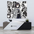 Obanai Iguro Tapestry Custom Demon Slayer Anime Manga Room Decor 3 - PerfectIvy