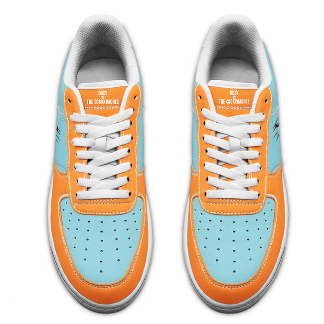 Oggy and the Cockroaches Sneakers Custom Cartoon Shoes 3 - PerfectIvy