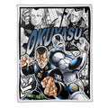 Okuyasu Nijimura Blanket Fleece Custom JJBA Anime Bedding 1 - PerfectIvy