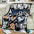 Okuyasu Nijimura Blanket Fleece Custom JJBA Anime Bedding 3 - PerfectIvy