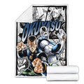 Okuyasu Nijimura Blanket Fleece Custom JJBA Anime Bedding 4 - PerfectIvy