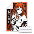 Orihime Inoue Blanket Fleece Custom Bleach Anime Bedding 3 - PerfectIvy