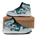 Philadelphia Eagles Kid Sneakers Custom For Kids 1 - PerfectIvy