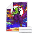 Piccolo Fleece Blanket Custom Dragon Ball Anime Galaxy Style 2 - PerfectIvy