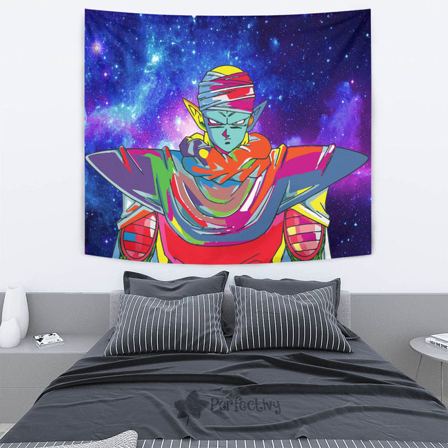 Piccolo Tapestry Custom Dragon Ball Anime Room Decor 2 - PerfectIvy