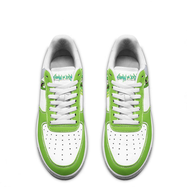 Pickle Rick Rick and Morty Custom Sneakers QD13 4 - PerfectIvy