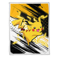 Pikachu Blanket Fleece Custom Pokemon Anime Bedding 3 - PerfectIvy