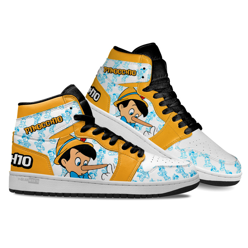 attent Flash Het koud krijgen Pinocchio Shoes Custom For Cartoon Fans Sneakers PT04 – Perfectivy