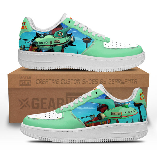 Planet Express Futurama Custom Sneakers QD12 1 - PerfectIvy
