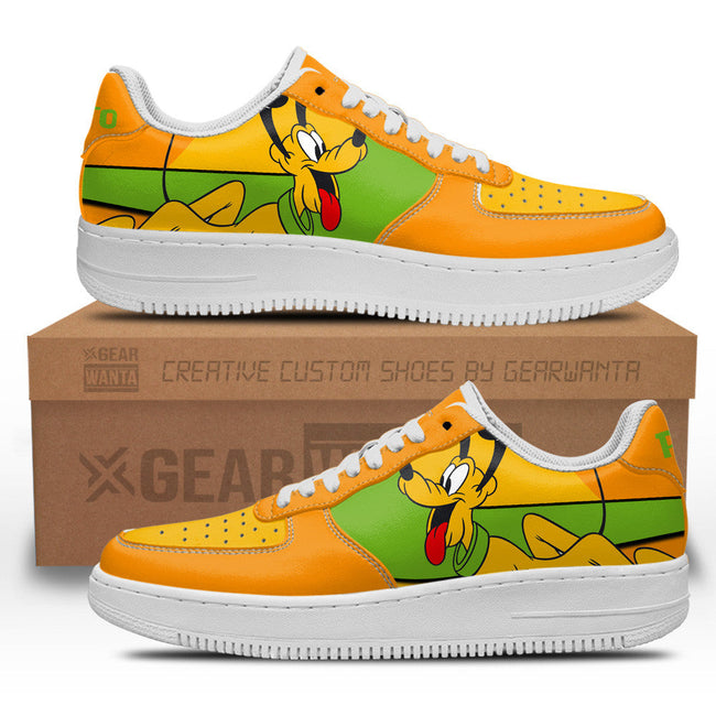 Pluto Custom Cartoon Sneakers LT13 1 - PerfectIvy