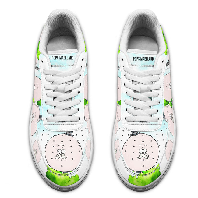 Pops Maellard Sneakers Custom Regular Show Shoes 4 - PerfectIvy
