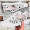 Pops Maellard Regular Show Skate Shoes Custom Comic Style 1 - PerfectIvy