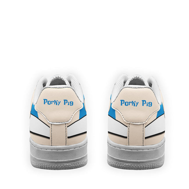 Porky Pig Custom Cartoon Sneakers LT13 3 - PerfectIvy