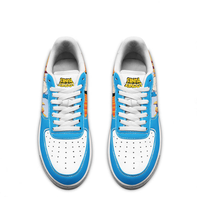 Porky Pig Looney Tunes Custom Sneakers QD14 4 - PerfectIvy