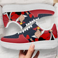 Queen Of Hearts Alice In Wonderland Custom Sneakers LT06 2 - PerfectIvy