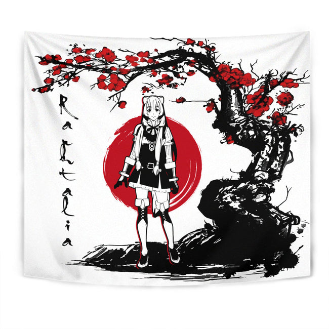 Raphtalia Tapestry Custom Japan Style The Rising of the Shield Hero Anime Home Wall Decor For Bedroom Living Room 1 - PerfectIvy