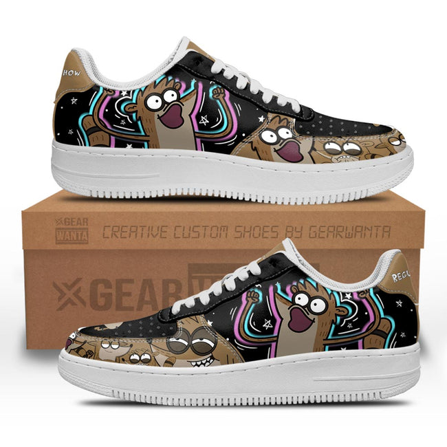 Regular Show Rigby Sneakers Custom Shoes 2 - PerfectIvy