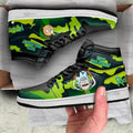 Rick and Morty Crossover Zelda Sneakers Custom Shoes 1 - PerfectIvy
