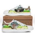 Rigby Skate Shoes Custom Regular Show Cartoon Fans 1 - PerfectIvy