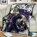 Robert E. O. Speedwagon Blanket Fleece Custom JJBA Anime Bedding 2 - PerfectIvy