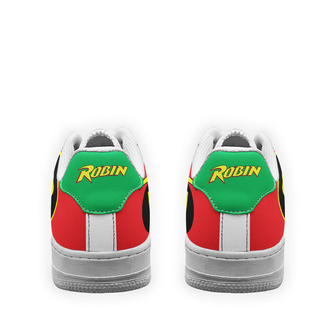 Robin Super Hero Custom Sneakers QD22 3 - PerfectIvy