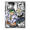 Rohan Kishibe Blanket Fleece Custom JJBA Anime Bedding 1 - PerfectIvy