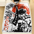 Roronoa Zoro Blanket Custom One Piece Manga Anime Bedding 1 - PerfectIvy