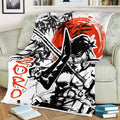 Roronoa Zoro Blanket Custom One Piece Manga Anime Bedding 3 - PerfectIvy