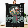 Roronoa Zoro Blanket Moon Style Custom One Piece Anime Bedding 1 - PerfectIvy